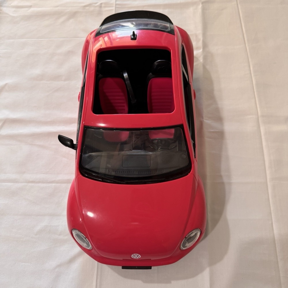 Barbie Volkswagen VW Beetle Car Pink Mattel 2013 One Side Mirror